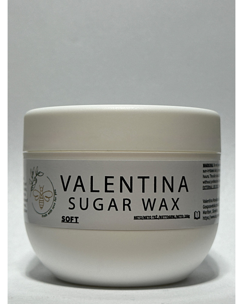 Valentina sladkorna pasta SOFT 250 g | Profesionalna depilacija